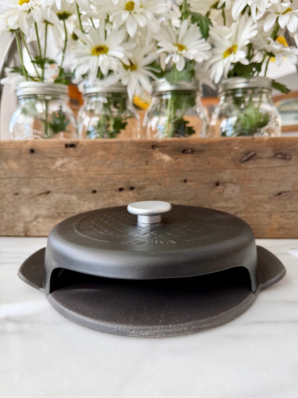 Boska Pizza Baker•NIB• For use on your outdoor grill•Boska~Pizza Baker/BBQ Mini
